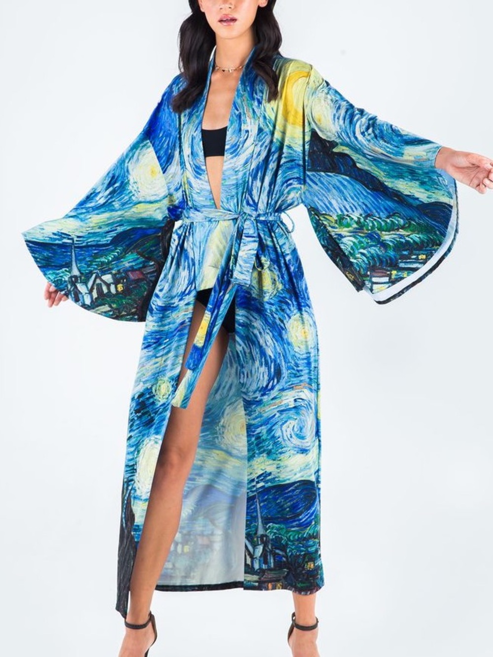 Blackmilk Starry Night Kimono Robe